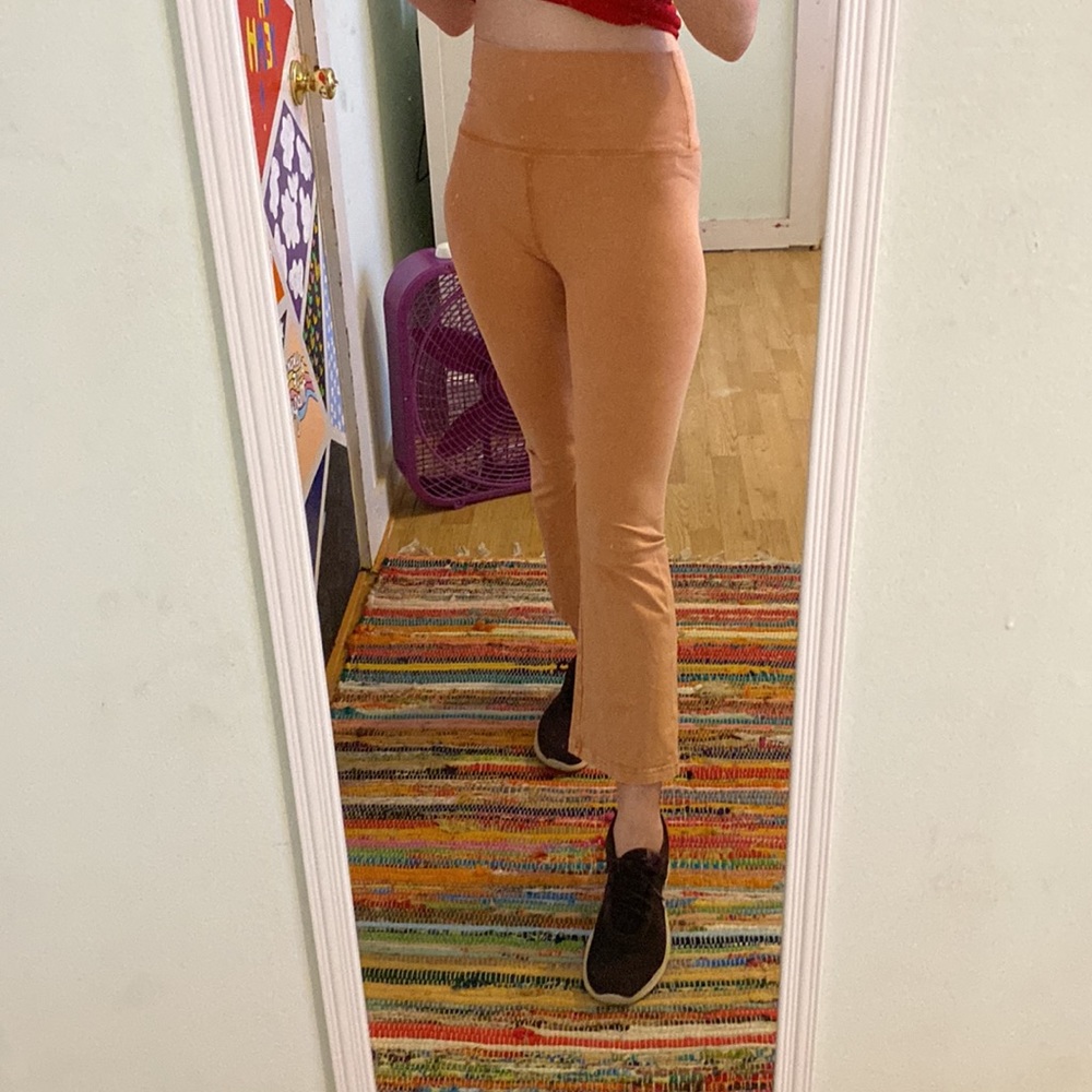 ☀️ Aerie OFFLINE OG Crop Flare Hi-Rise Leggings